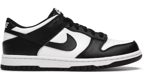 Nike Dunk Low Retro White Black Panda (GS) SZ 6Y