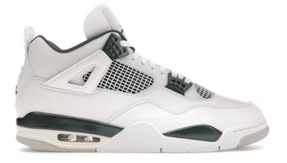 Jordan 4 Retro Oxidized Green SZ 14 MISSING LID