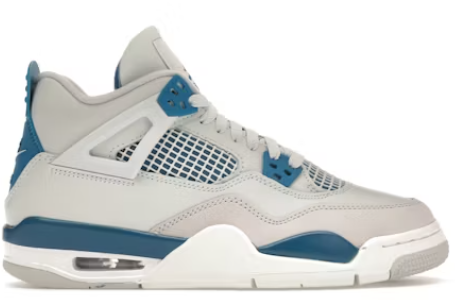 Jordan 4 Retro Military Blue (2024) (GS) SZ 7y