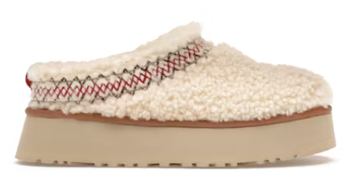 UGG Tazz Slipper Heritage Braid Natural (Women's) SZ 8