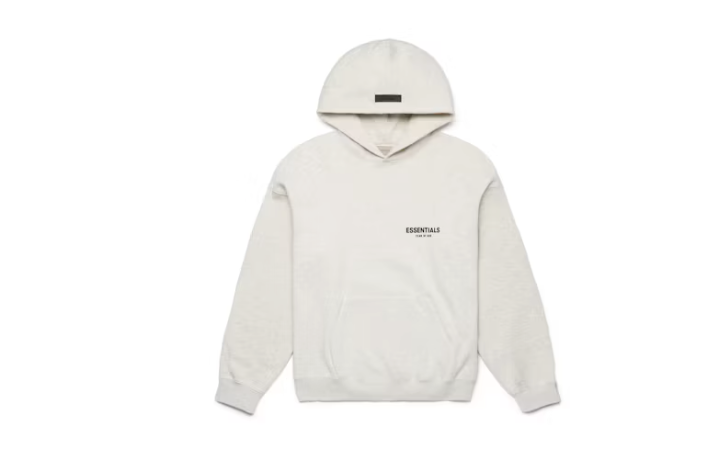 Fear of God Essentials Hoodie Light Oatmeal Sz Small