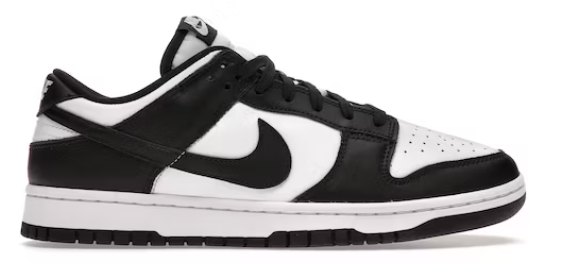 Nike Dunk Low Retro White Black Panda SZ 6