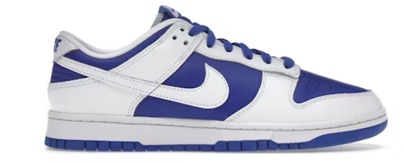 Nike Dunk Low Racer Blue White SZ 10 USED