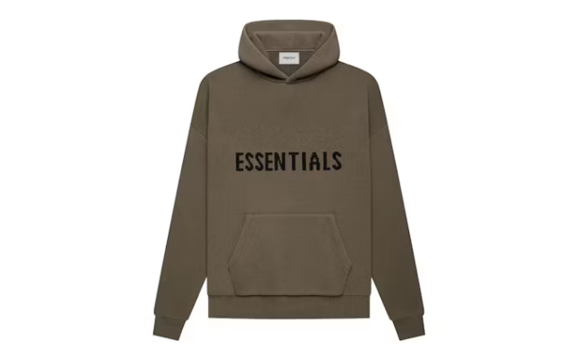 Fear of God Essentials Knit Pullover Hoodie Harvest Sz Large