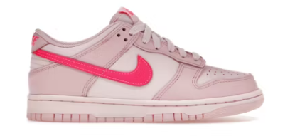 Nike Dunk Low Triple Pink (GS) SZ 5.5Y