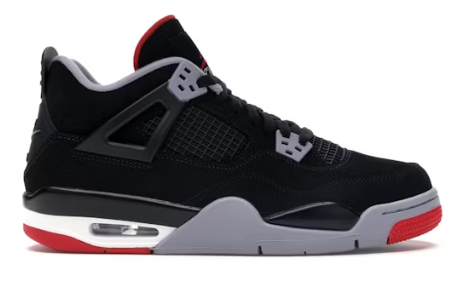 Jordan 4 Retro Bred (2019) (GS) SZ 6.5Y