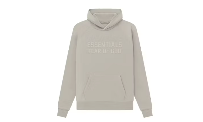 Fear of God Essentials Hoodie Smoke Sz X-Large