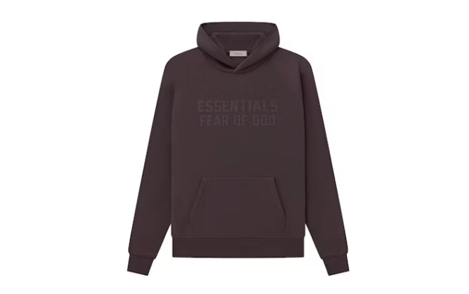 Fear of God Essentials Hoodie Plum Sz X-Large