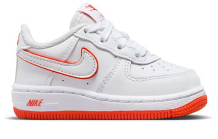 Nike Air Force 1 Low White Picante Red (TD) SZ 3C