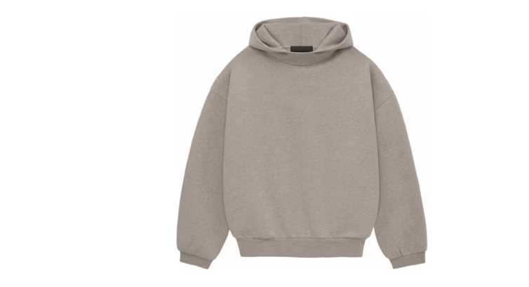 Fear of God Essentials Hoodie Core Heather Sz Large