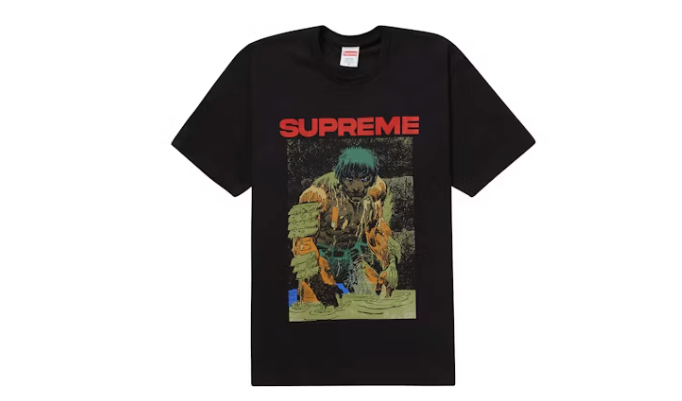 Supreme Ronin Tee Black Sz Large