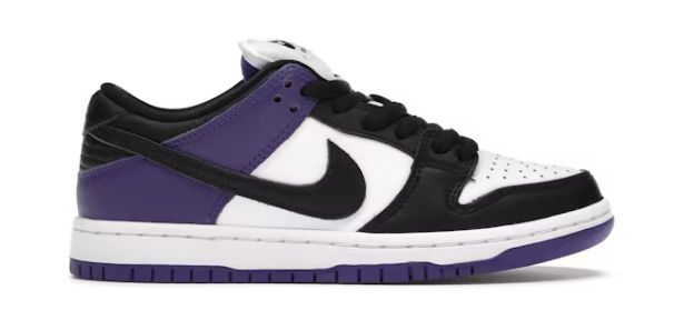 Nike SB Dunk Low Court Purple SZ 14 MISSING LID