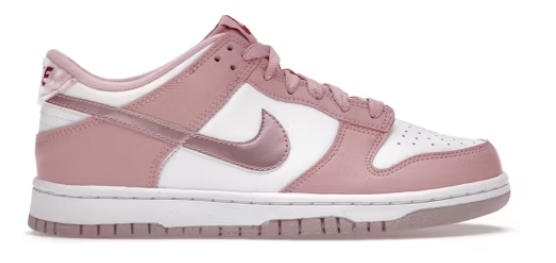 Nike Dunk Low Pink Velvet (GS) SZ 6Y