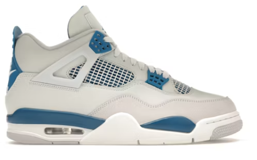 Jordan 4 Retro Military Blue (2024) SZ 10 (USED)