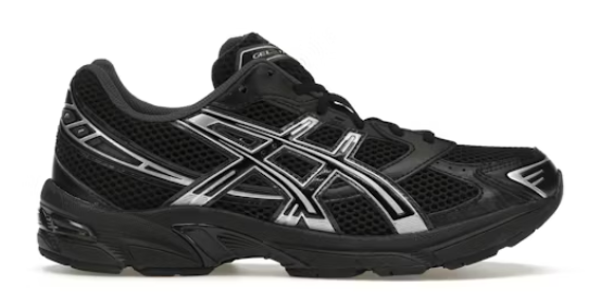 ASICS Gel-1130 Black Pure Silver SZ 12