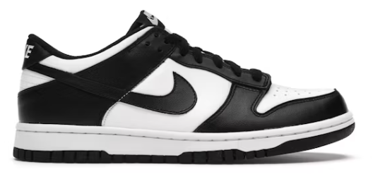 Nike Dunk Low Retro White Black Panda (GS) SZ 7Y