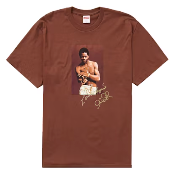 Supreme Al Green Tee Brown Sz XL