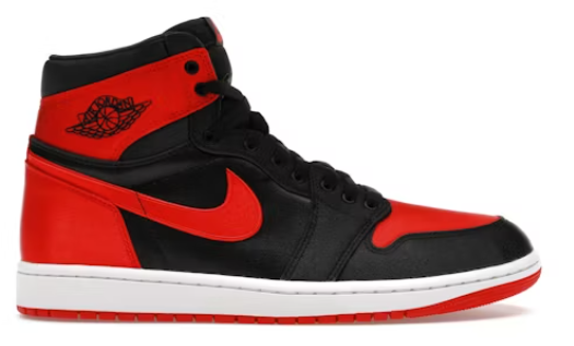Jordan 1 Retro High OG Satin Bred (Women's) SZ10W/8.5M