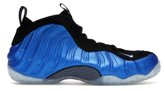 Nike Air Foamposite One International Blue SZ 10 MISSING LID