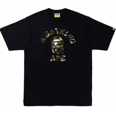 BAPE 1st Camo Crazy College Sz Small