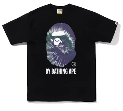 BAPE Tie Dye By Bathing Ape Tee Sz  XL