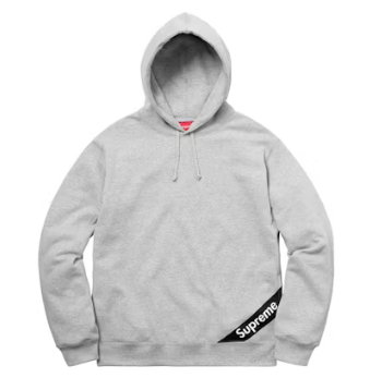 Supreme Corner Label Hoodie Sz Small