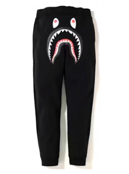 BAPE Shark Slim Sweatpants Sz Large