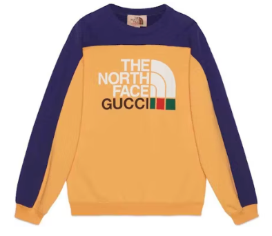 Gucci x The North Face Sweatshirt Sz Small