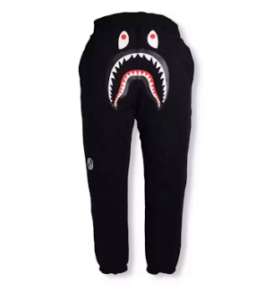 BAPE OVO Woodland Camo Shark Reversible Sweats Sz Small