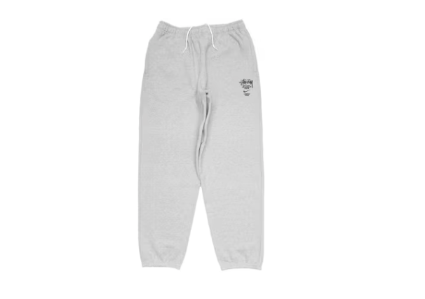 Nike x Stussy International Sweatpants Heather Grey Sz Large