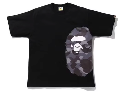 BAPE Camo Side Big Ape Head Relaxed Sz Large