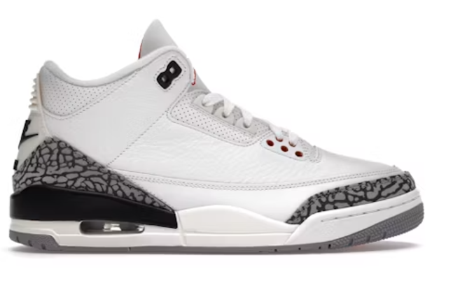 Jordan 3 Retro White Cement Reimagined SZ 6 USED