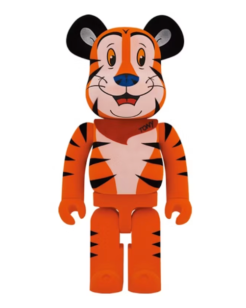 Bearbrick x Kellogg's Tony the Tiger Flocky Ver. 1000%