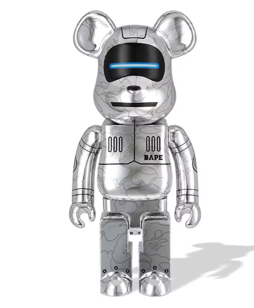 Bearbrick x BAPE x Hajime Sorayama Baby Milo 1000%