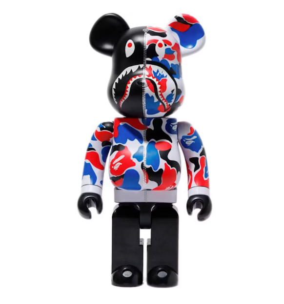 Bearbrick x Bape Shark London Store 1000%