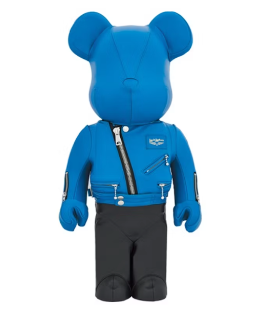 Bearbrick x Lewis Leathers Cyclone 1000%