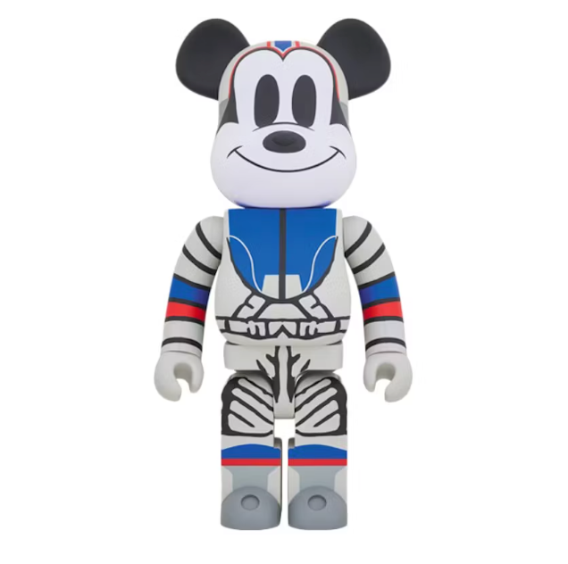 Bearbrick x Billionaire Boys Club x Mickey Mouse Astronaut 1000%