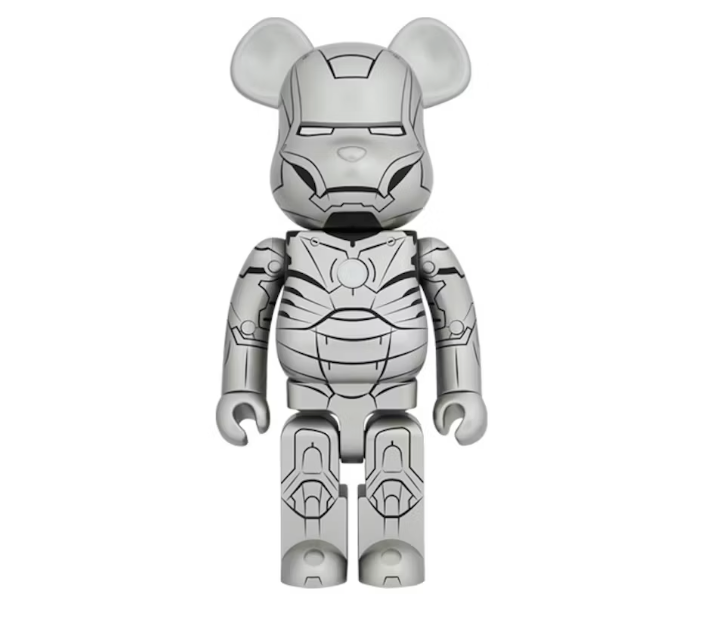 Bearbrick x Marvel The Infinity Saga Iron Man Mark II 1000%