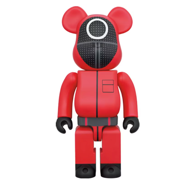 Bearbrick x Squid Game Guard (Circle) 1000%