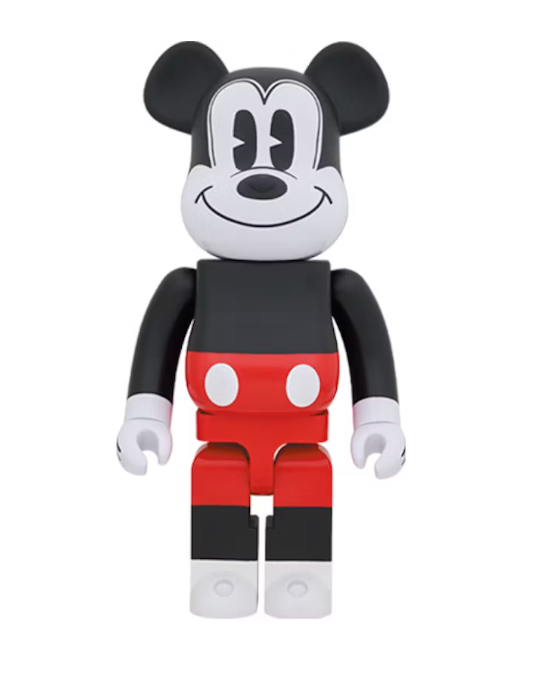 Bearbrick Mickey Mouse 2020 1000% R&W Ver.