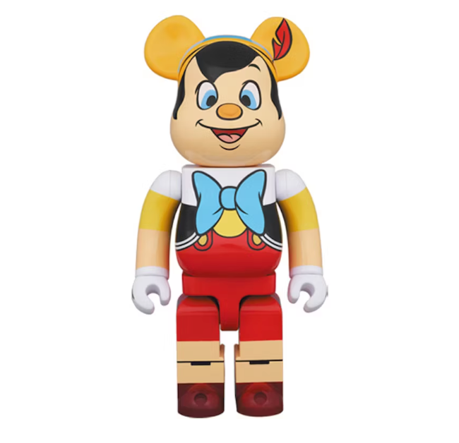 Bearbrick x Disney Pinocchio 1000%