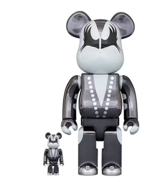 Bearbrick x KISS Demon 100% & 400% Set