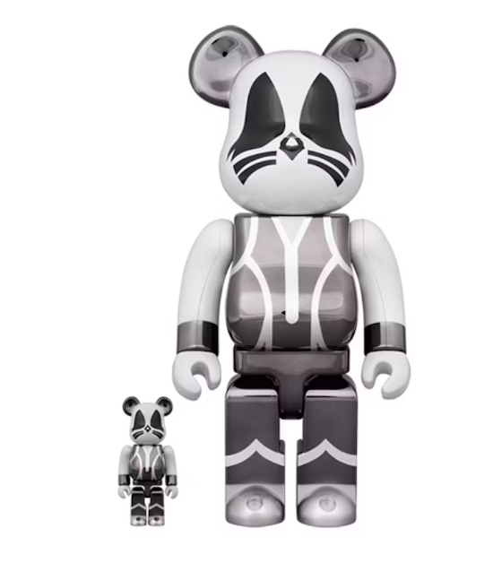 Bearbrick x KISS Catman 100% & 400% Set