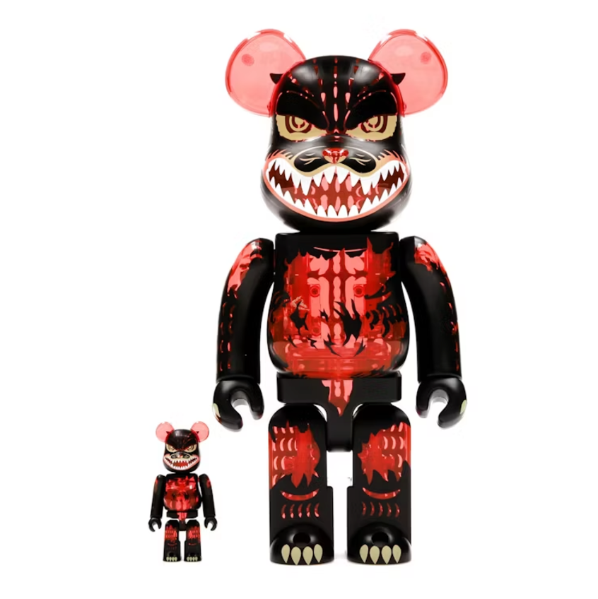 Bearbrick Godzilla VS Destoroyah version Godzilla (Meltdown) 100% & 400% Set