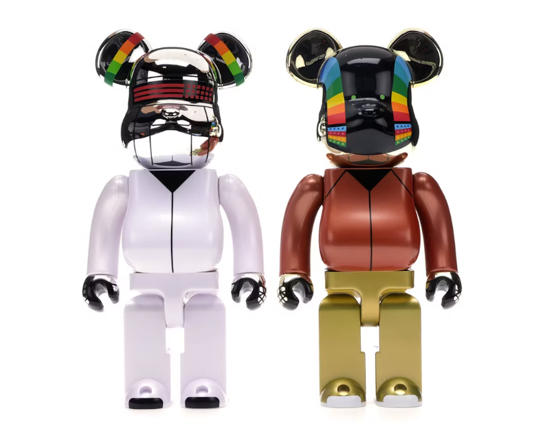 Bearbrick Daft Punk (Discovery Ver.) 2 pack 400%