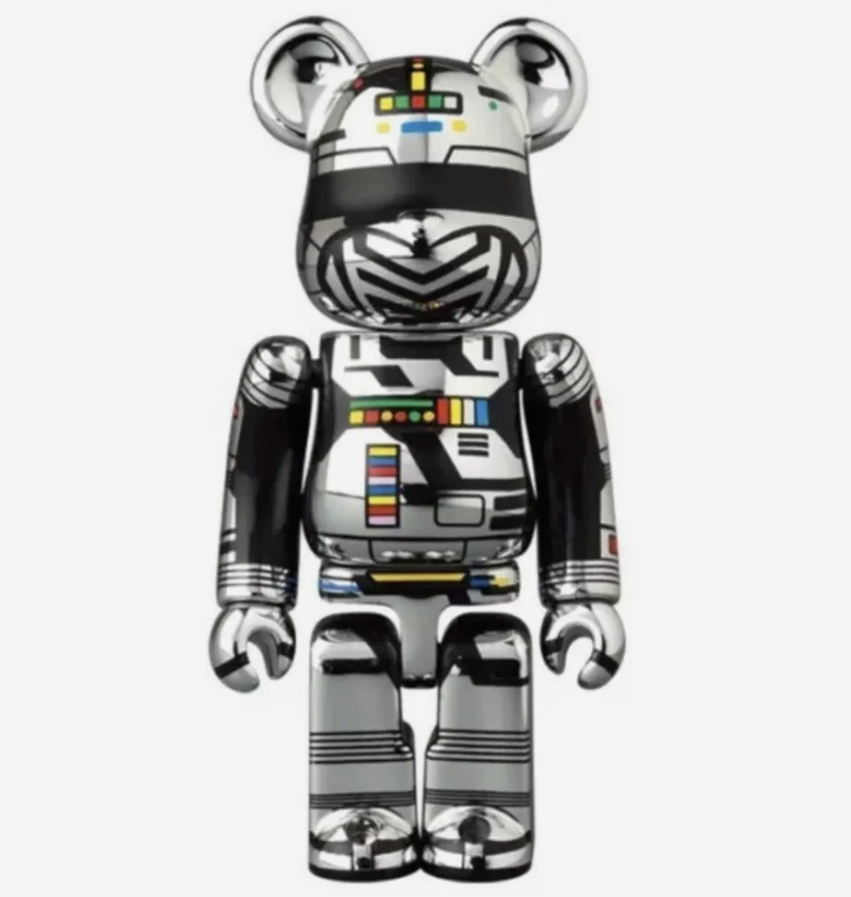 Bearbrick Space Sheriff Gavan 400% Metal