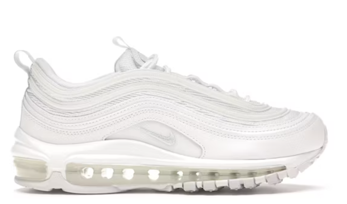 Nike Air Max 97 White Pure Platinum (Women's) SZ 7 SLIGHT YELLOWING