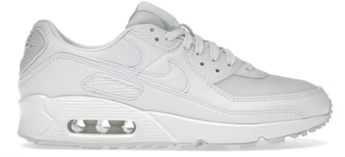 Nike Air Max 90 Triple White (2022) (Women's) SZ 8.5