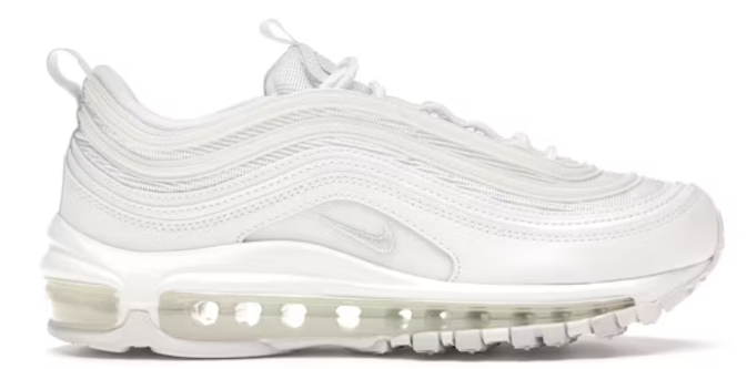 Nike Air Max 97 White Pure Platinum (Women's) SZ 8.5 SLIGHT YELLOWING