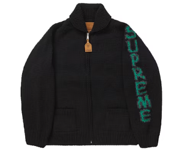 Supreme Camacho Cowichan Sweater Black Large